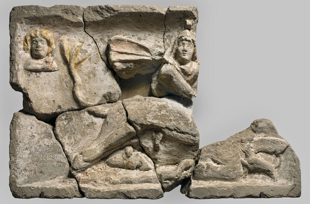 Mitrhas killing the bull from Petronell.