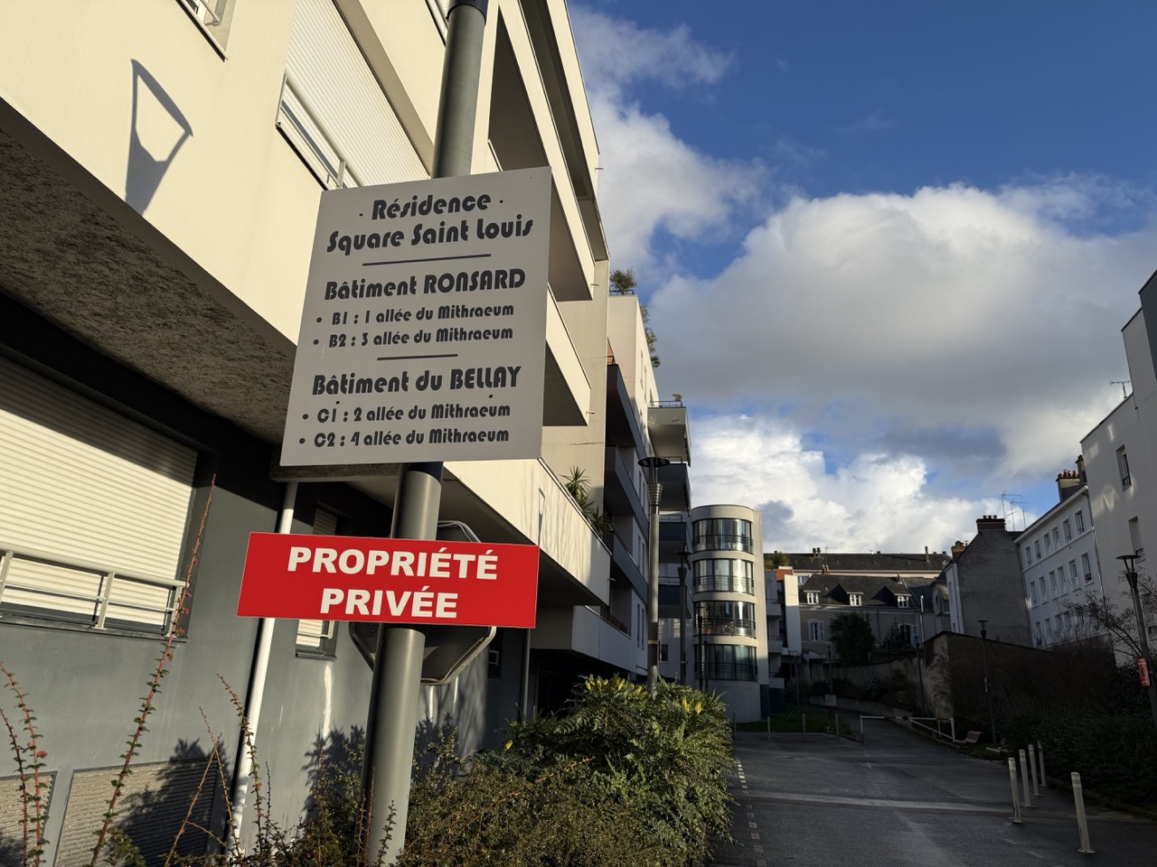 The Mithraeum of Angers, excavated during a preventive operation and subsequently dismantled in 2010, yielded numerous objects, including coins, oil lamps, and a ceramic vessel bearing a votive inscription to the invincible god Mithras.
