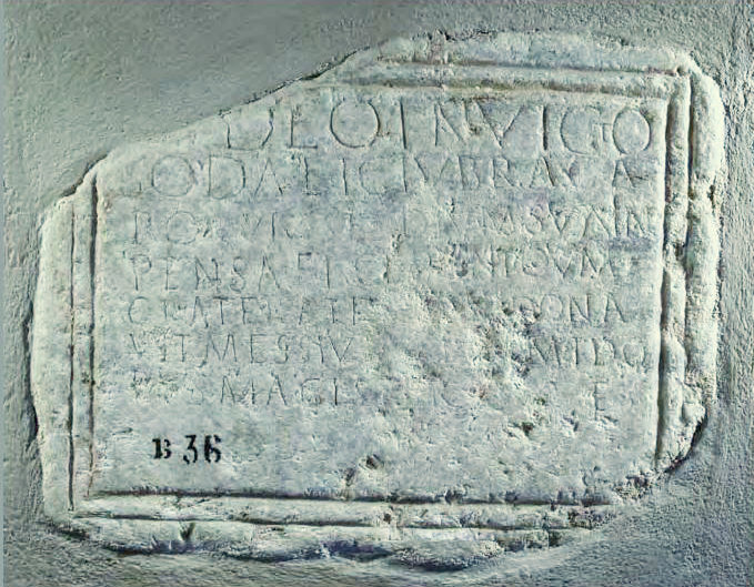 Dedication to Mithras from Pax Iulia.