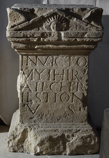 Altar of Chrestion from Apulum