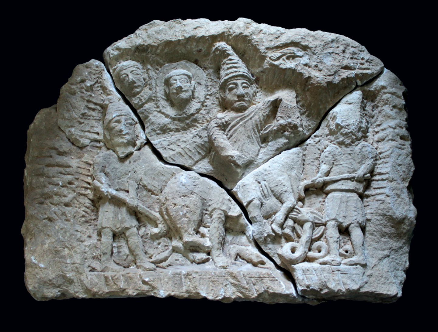 Tauroctony relief from Dardagan