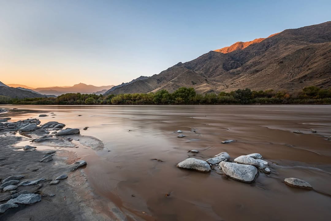 Aras River Jolfa, Iran