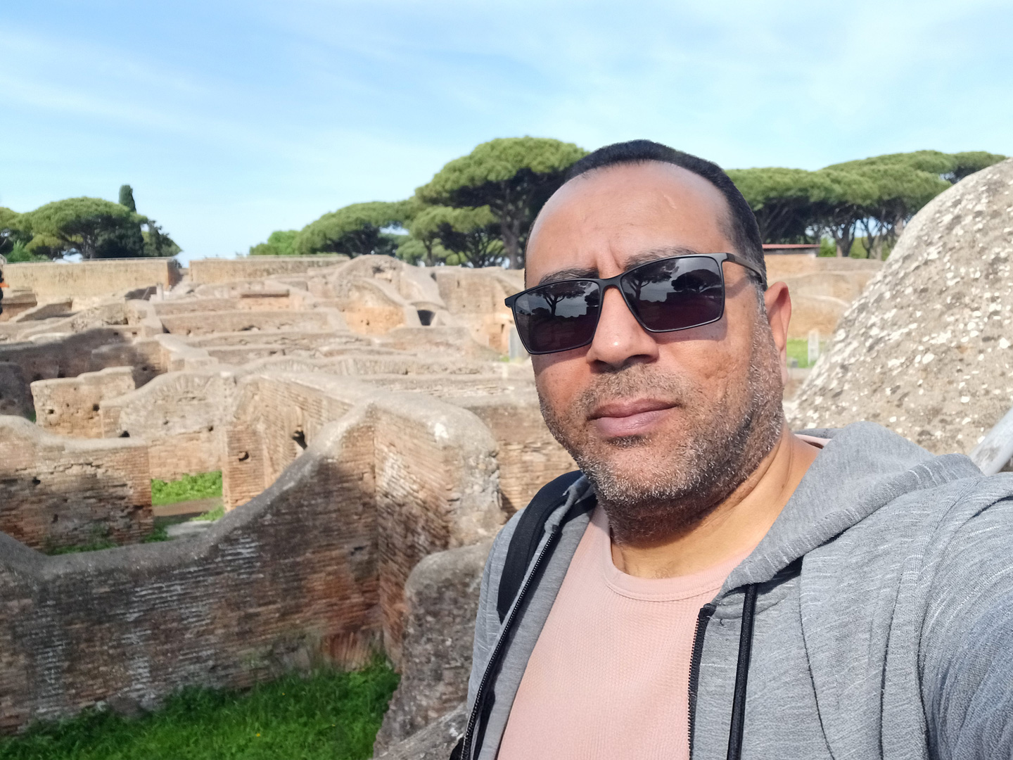 Fahim Ennouhi in Ostia.