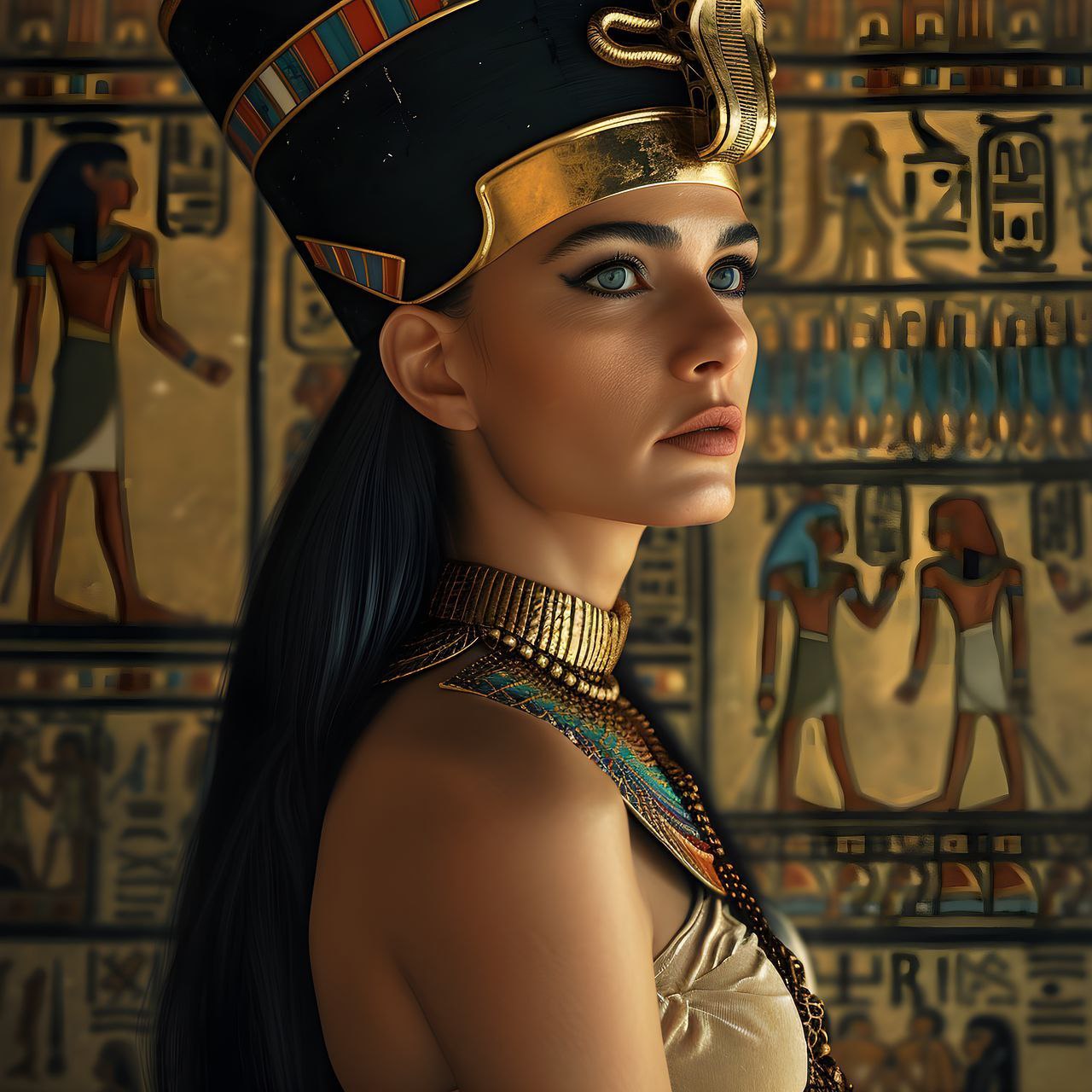 🔘 Egyptian women.