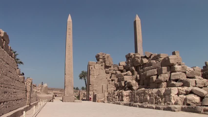 🔘 The obelisk was one of the symbols of the Osiris school in Egypt.